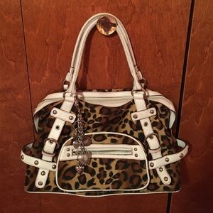 Kathy Van Zeeland Cheetah Purse