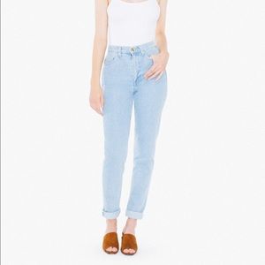 NWT American Apparel High Waisted Jeans