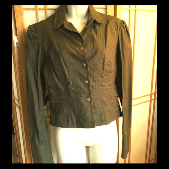 Rampage Hunter green cropped jacket. - Picture 1 of 4