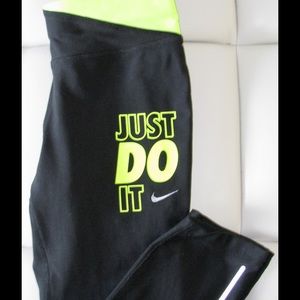 Nike Women's Pro Dri Fit - Just Do It Tights
