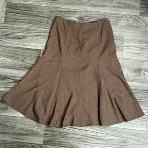 Brown skirt