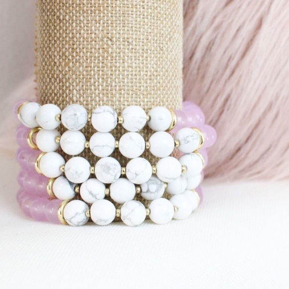 Marble Stretch Bracelets - Picture 2 of 6