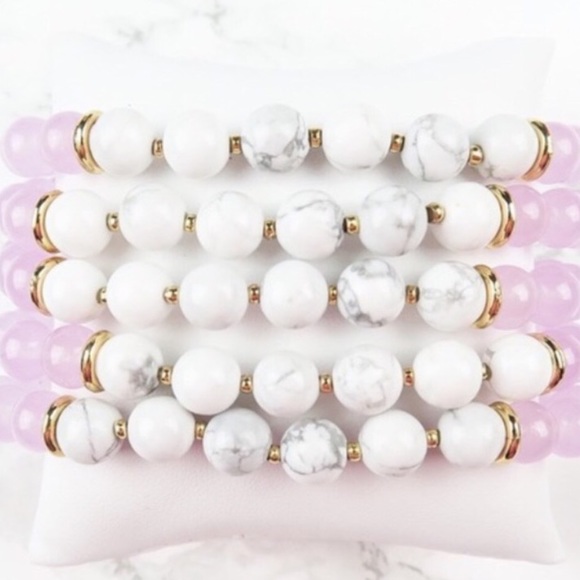 Marble Stretch Bracelets - Picture 3 of 6