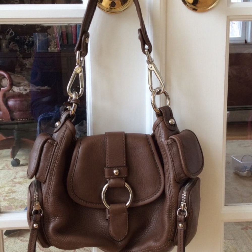 Banana Republic leather bag. Never worn