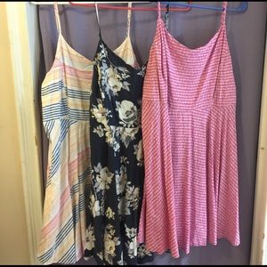 Bundle of 3 Old Navy summer dresses