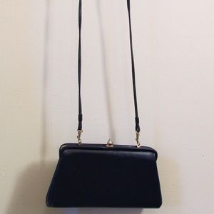 ❗️SOLD❗️Vintage Navy Blue Cross Body/ Clutch Bag