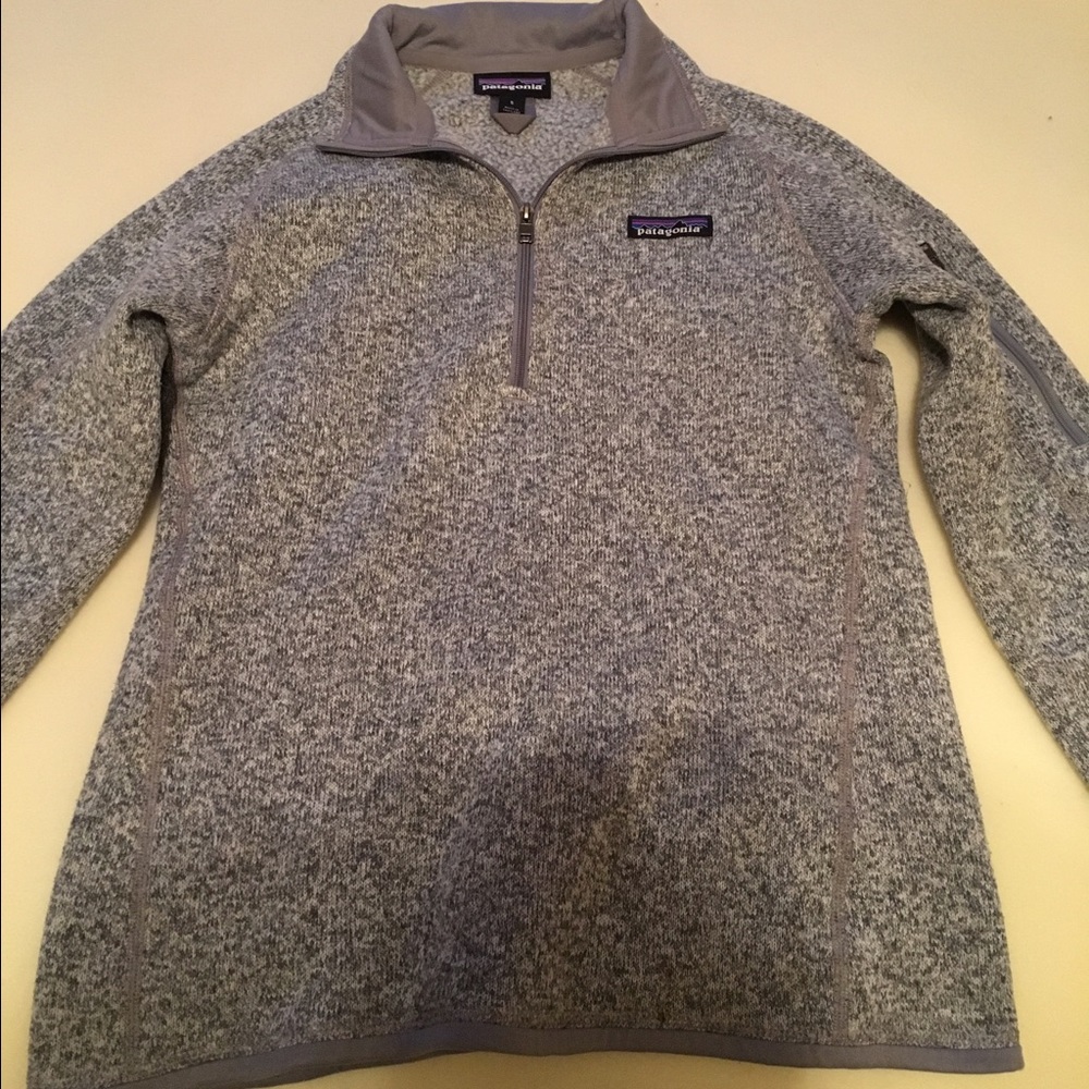 Grey Patagonia pullover