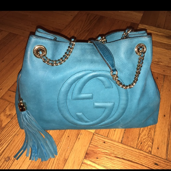 Gucci Handbags - Rare Gucci Soho bag!