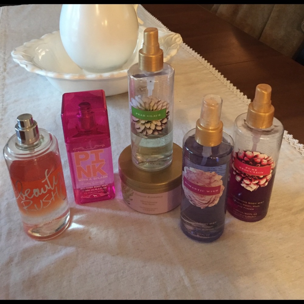 Victoria's Secret body spray set
