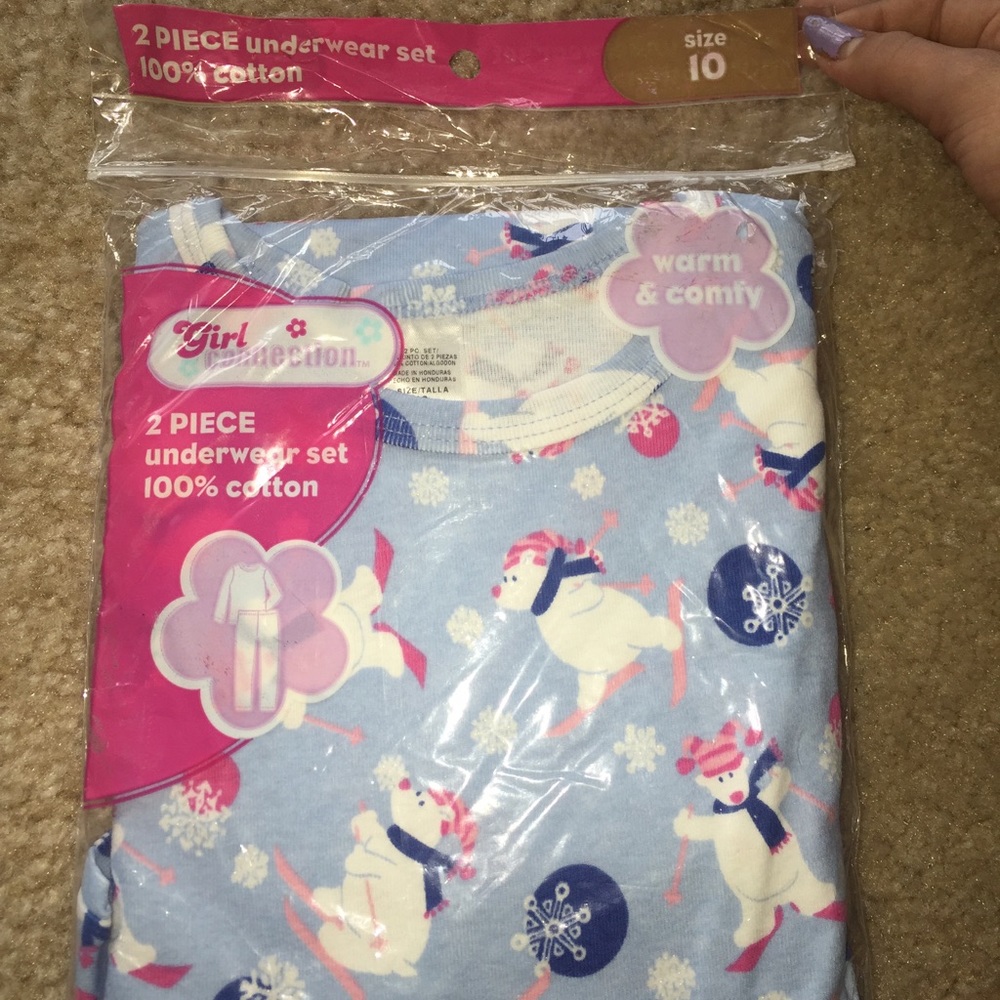 Girl Connection 2 Piece Pj Set Girls Size 10