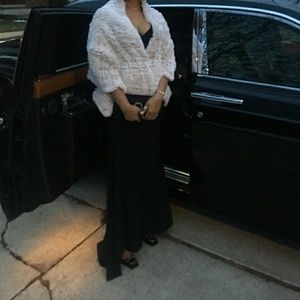 Fur shawl
