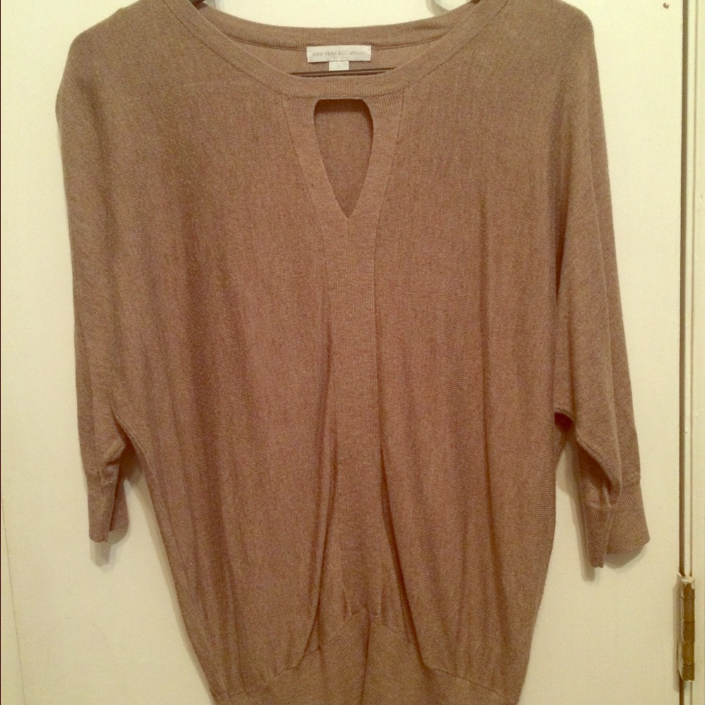 New York & Company Half-Sleeve Top