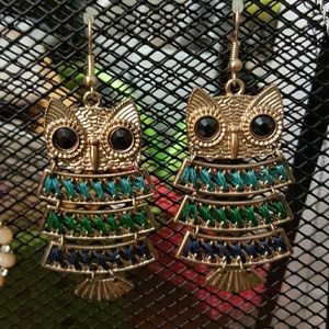 Owl earrings