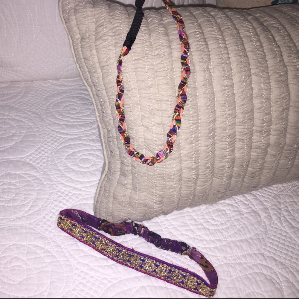 Bundle of stylish elastic headbands
