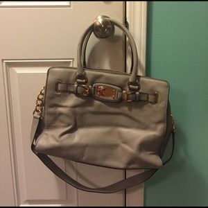 Michael Kors gray bag