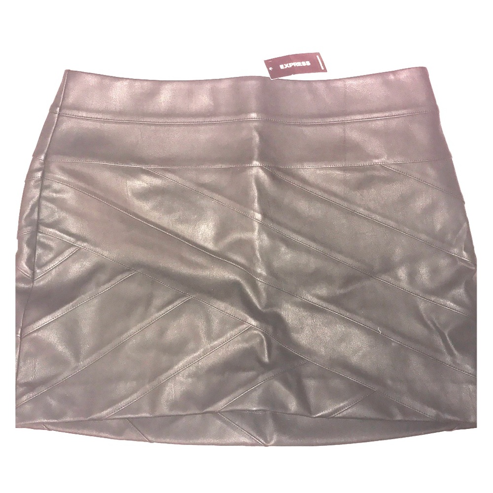 Black Leather Skirt