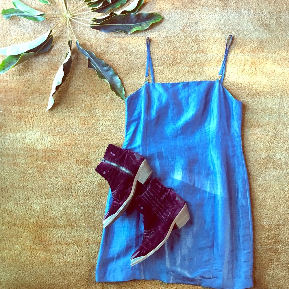 Vintage blue mini