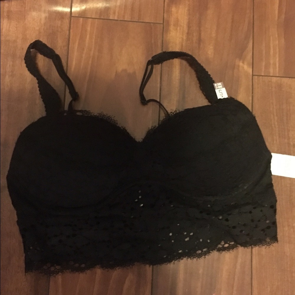 Vs Pink Bralette Push Up (S) NWT