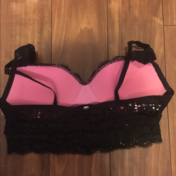 Vs Pink Bralette Push Up (S) NWT - Picture 2 of 3