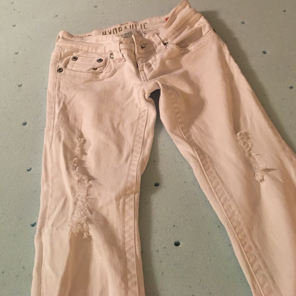 Hydraulic jeans (distressed style)