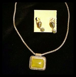 Talbots Necklace and Earring Set