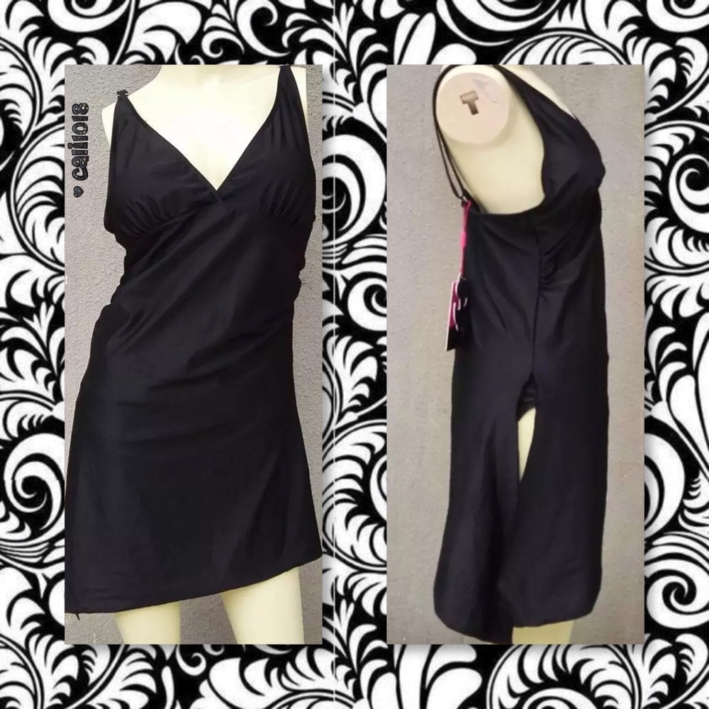 RESTOCKING🆕#1 Selling Swimsuit Tankini 1PC Plus - Picture 4 of 7