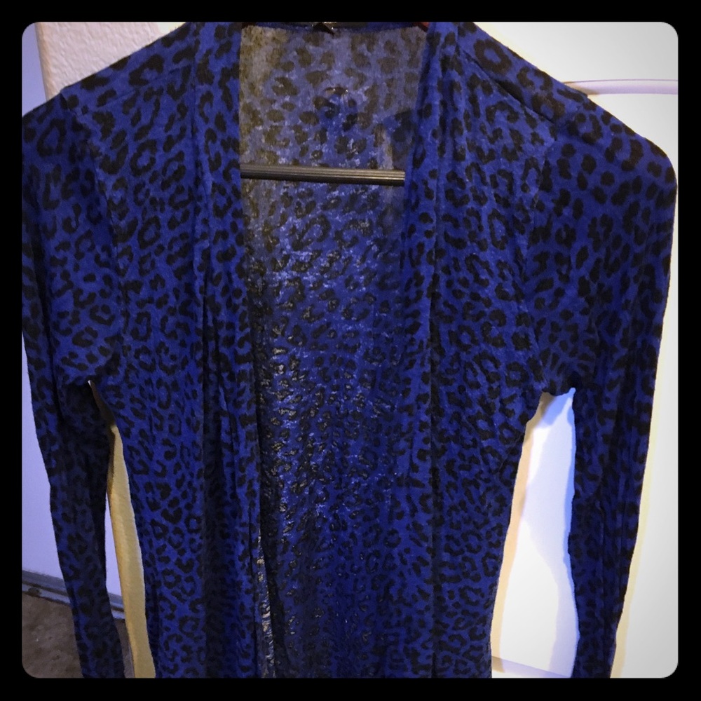 Leopard cardigan