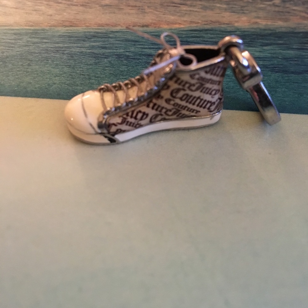 NWOT Juicy Couture logo high top sneaker Charm