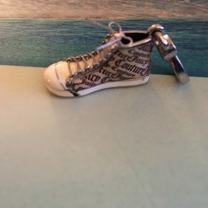 NWOT Juicy Couture logo high top sneaker Charm