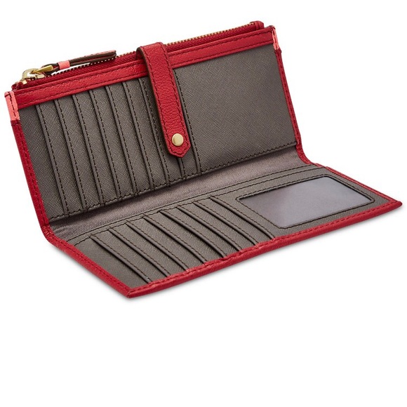 Last ONe Sold! NWT Fossil Keely Tab Wallet Clutch - Picture 2 of 6