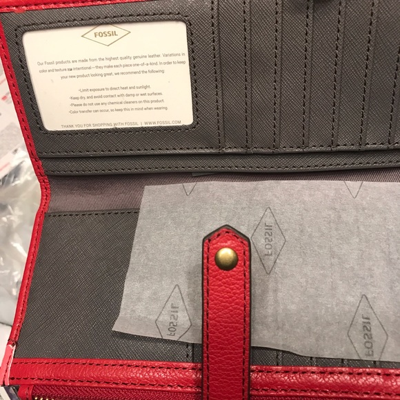 Last ONe Sold! NWT Fossil Keely Tab Wallet Clutch - Picture 6 of 6