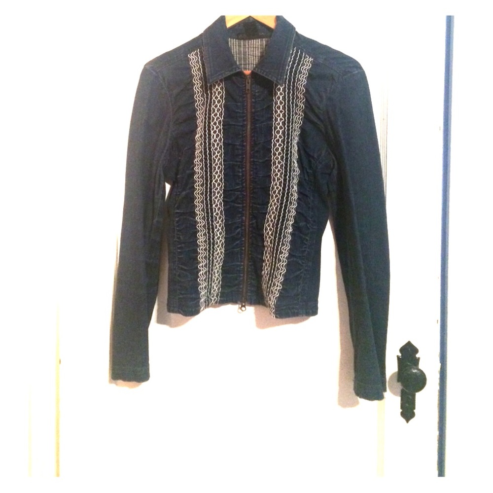 Authentic Vivienne Tam jean jacket