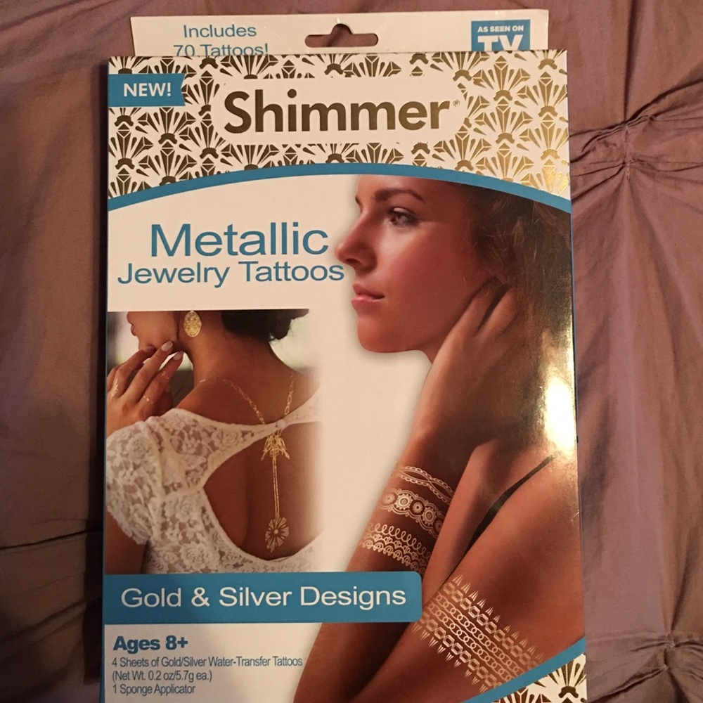 Shimmer Metallic Tattoos