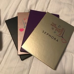 Sephora 4 Pallets with 5 Eyeshadows Each
