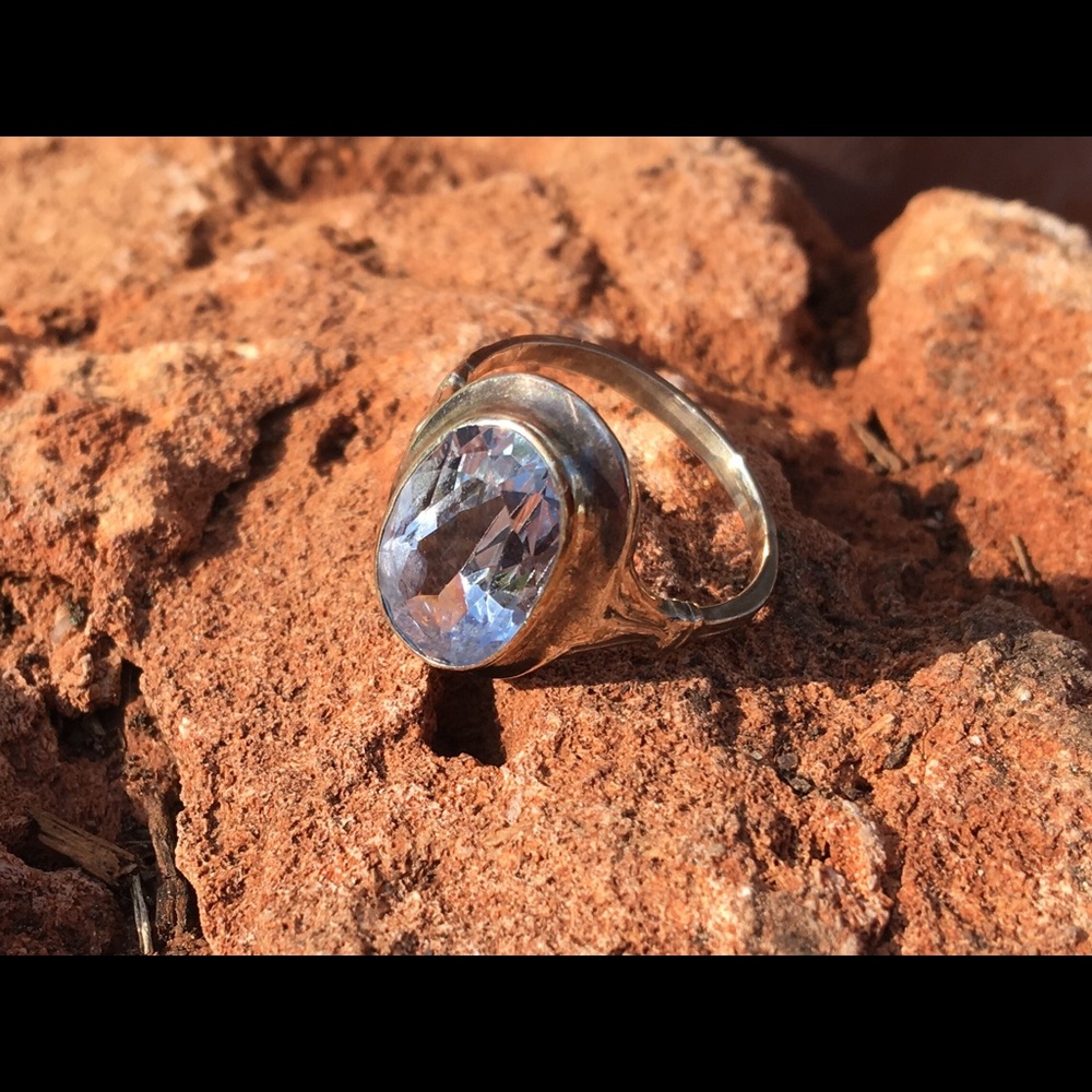 Blue Topaz Ring