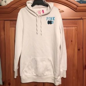 pink boyfriend fit sweatshirt