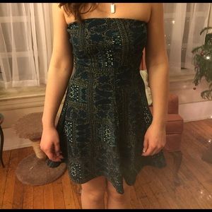 Turquoise Dress