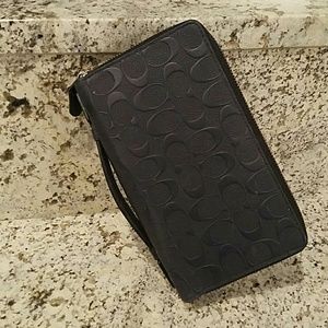 COACH Double Zipper Wallet