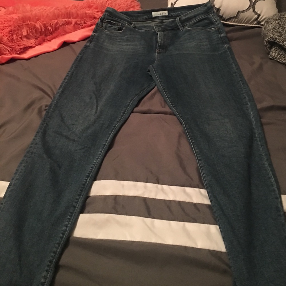 Women's blue jeans