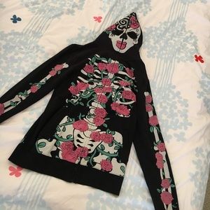 Full Zip Skeleton Jacket