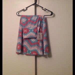 LuLaRoe Azure Skirt - Size L - NWT