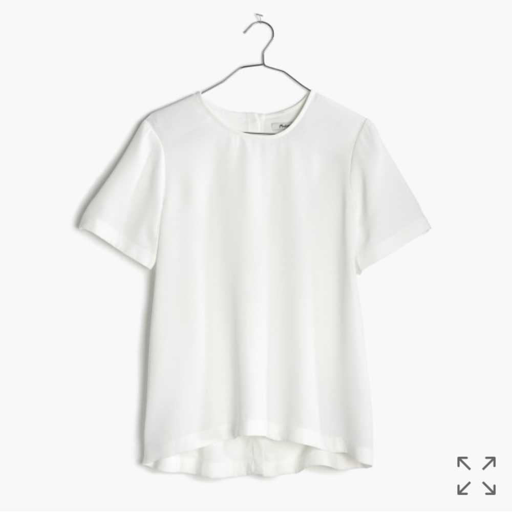 NWT Madison Button Back Top Madewell