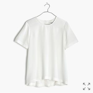 NWT Madison Button Back Top Madewell