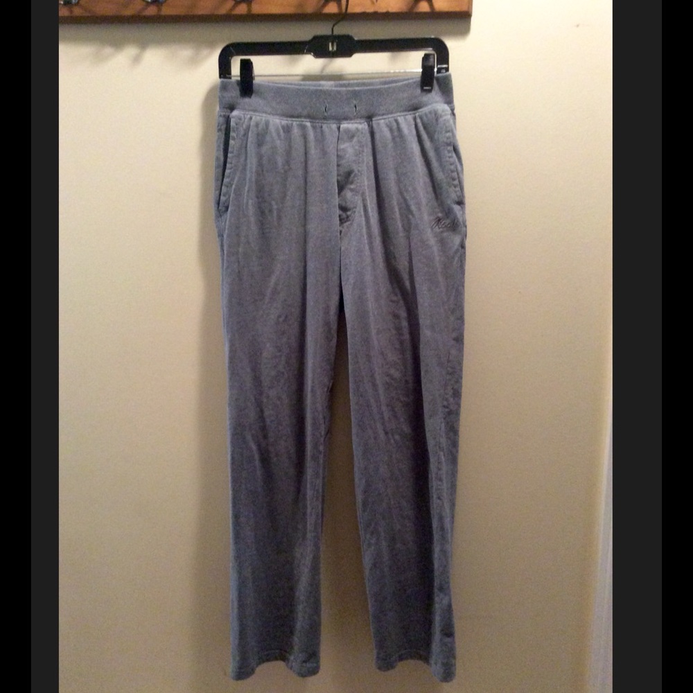 Roots Canada Grey Sweatpants Yoga Pants Pockets