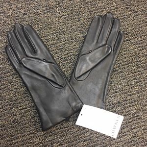 Thinsulate medium genuine leather gloves