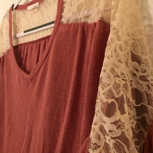 Lush Top in Rust - Picture 2 of 2