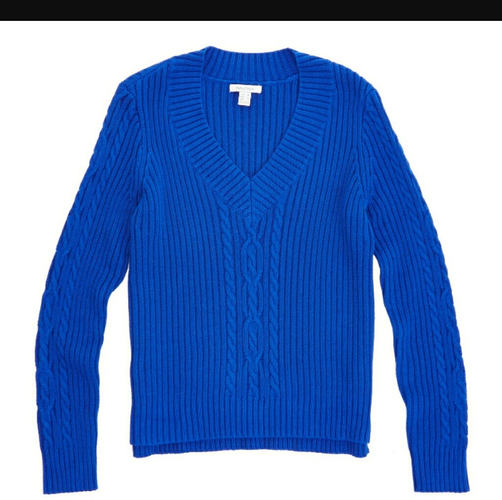 NWT Nautica white sweater