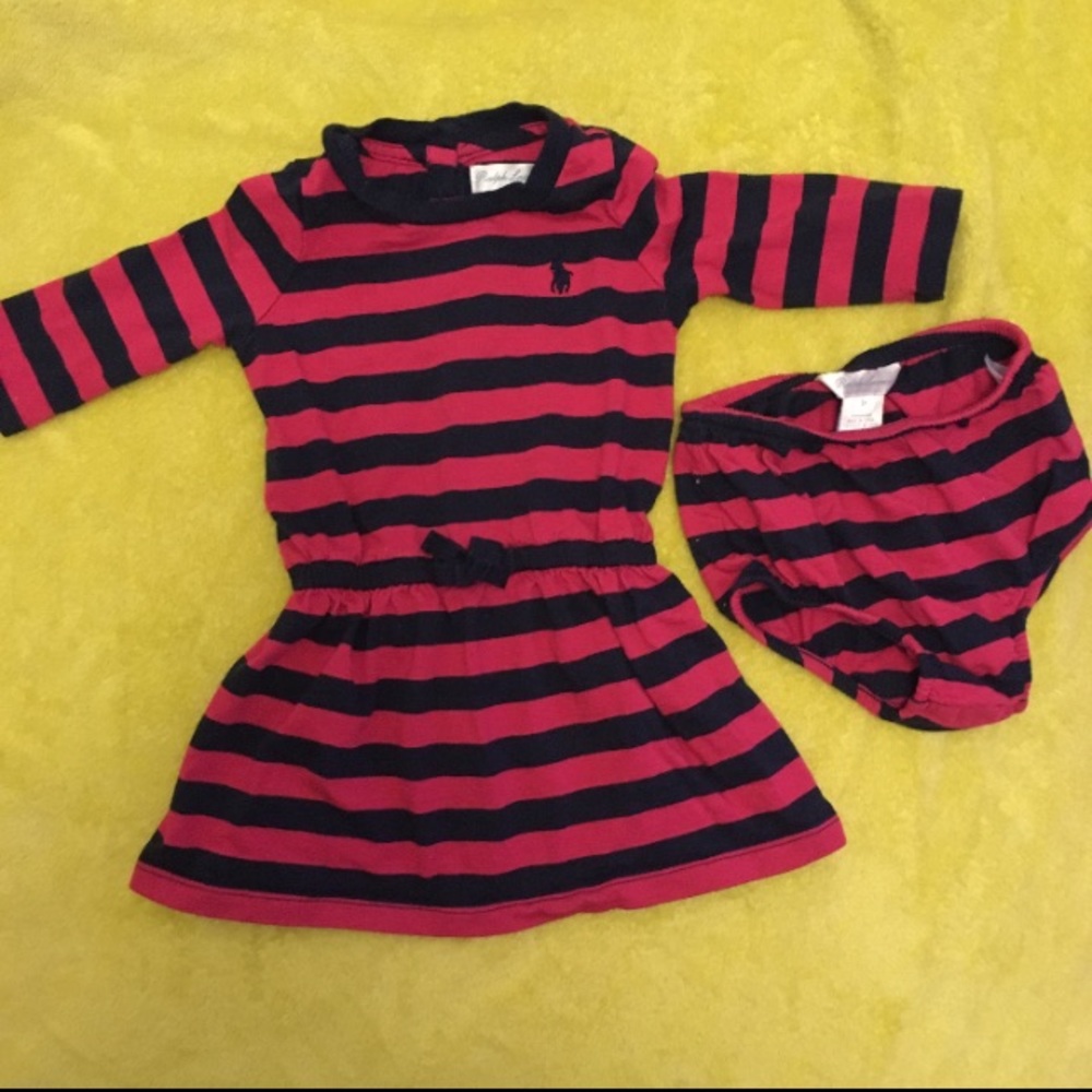 *Sold on Mercari*Ralph Lauren dress and bloomers
