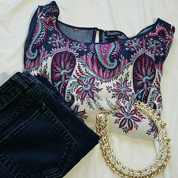 Lucky Brand Tops - Lucky brand boho blouse/tunic