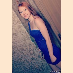 Blue Charlotte Russe Dress